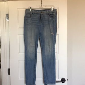 LOFT curvy skinny jeans